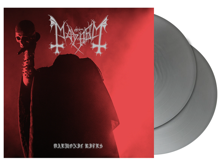Mayhem - Daemonic Rites. Ltd Ed. Silver 2LP. (only 500 worldwide!).